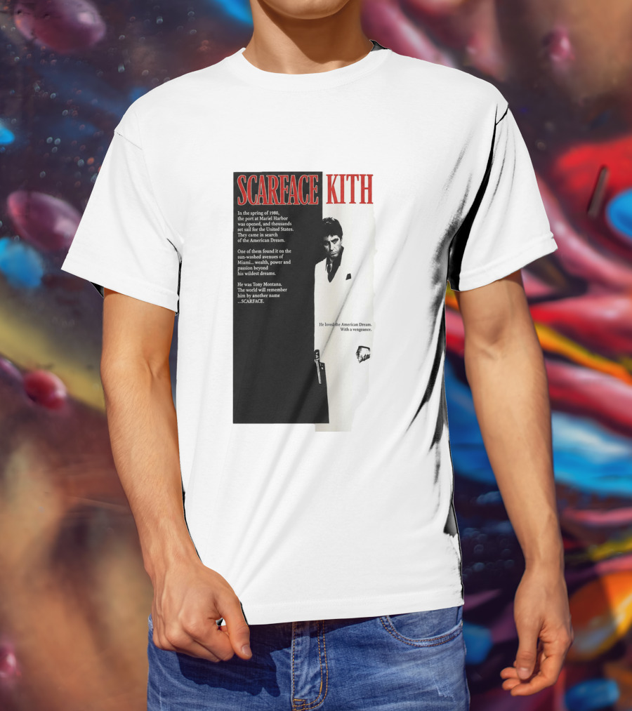 Scarface Kith Tony Montana American Dream 1980 T-Shirt