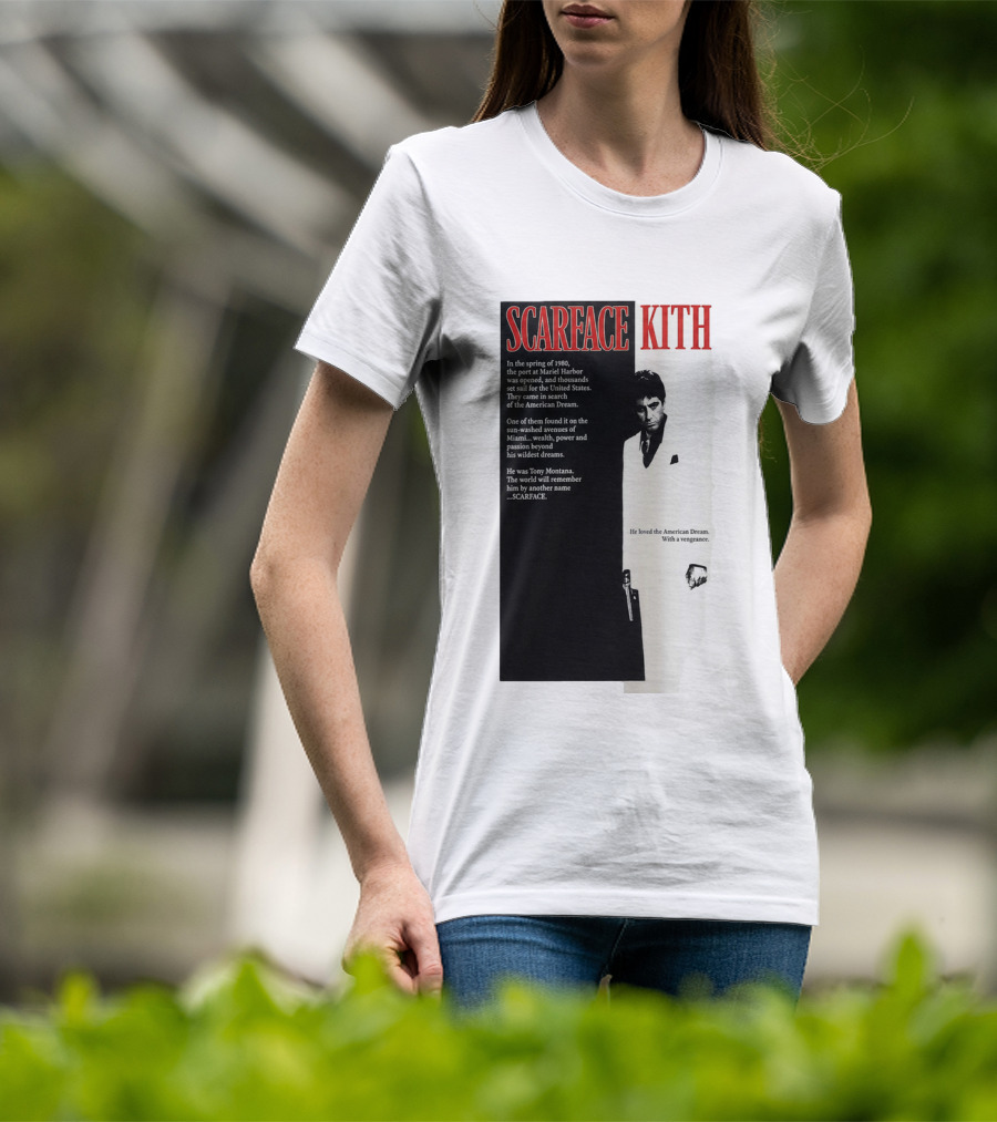 Scarface Kith Tony Montana American Dream 1980 T-Shirt