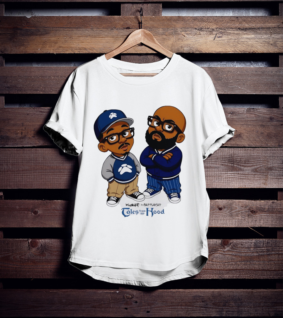 Kurupt DJ Battlecat Tales From My Hood Characters T-Shirt
