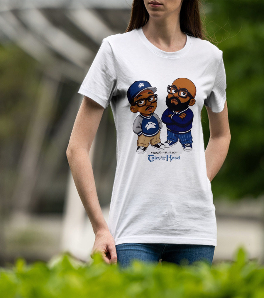 Kurupt DJ Battlecat Tales From My Hood Characters T-Shirt