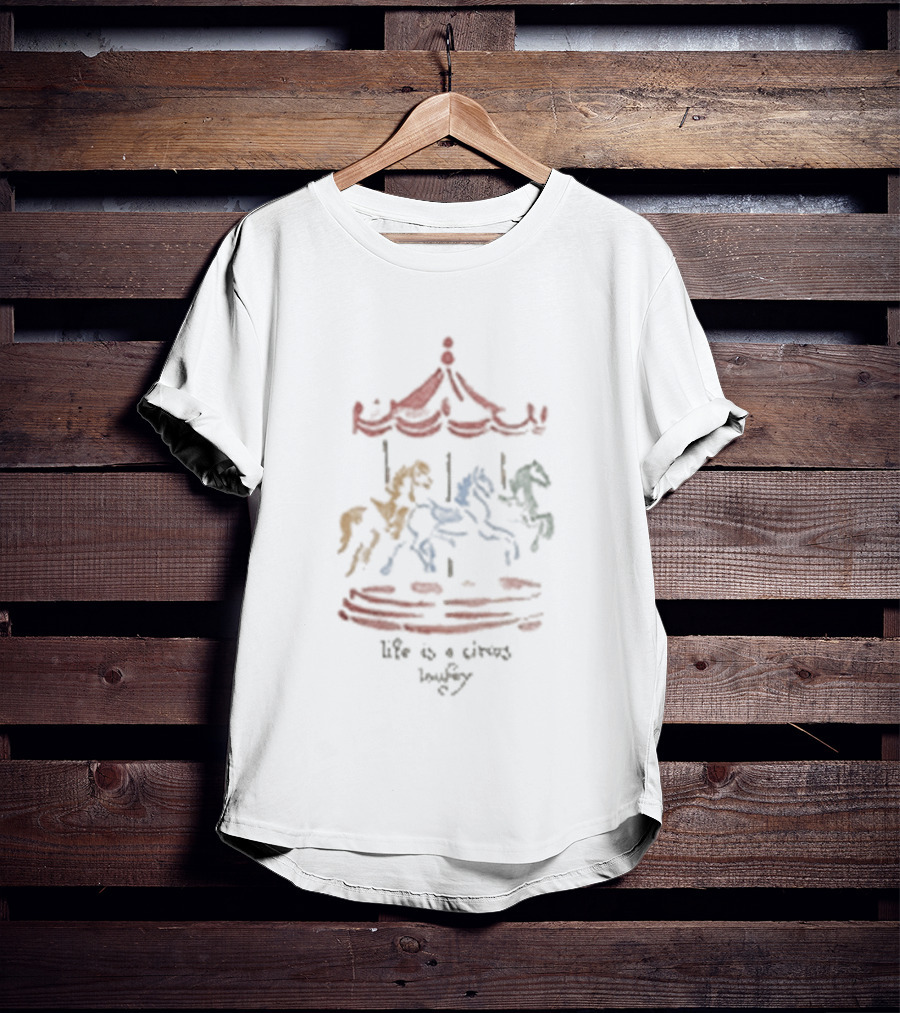 Laufey Carousel Life Is A Climb T-Shirt