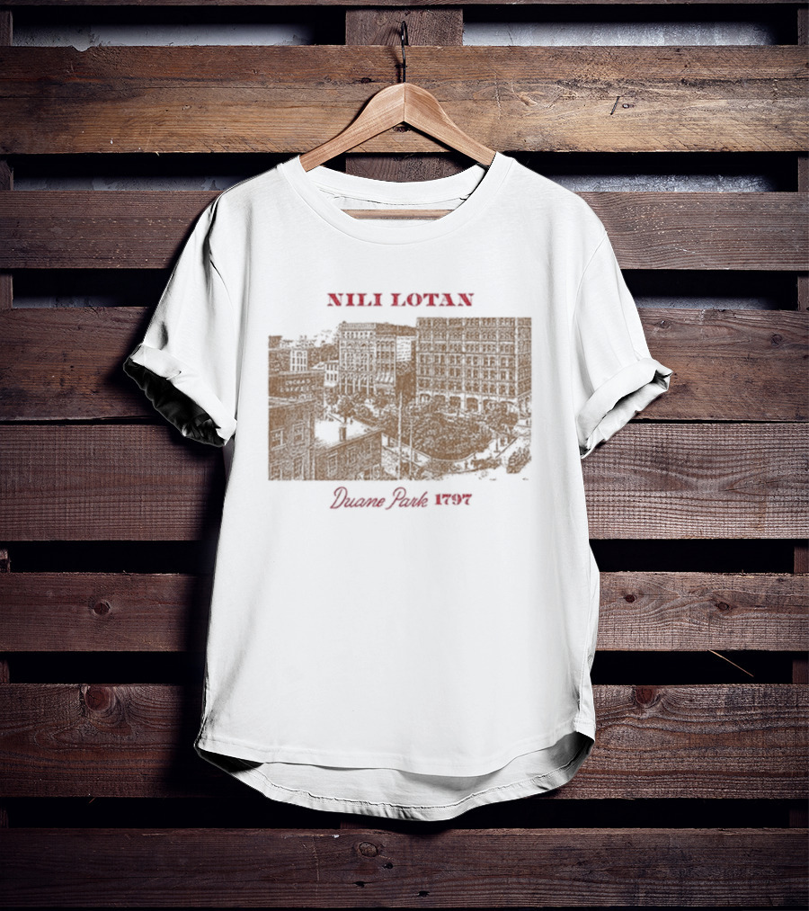 Nili Lotan Duane Park 1797 Architecture Scene T-Shirt