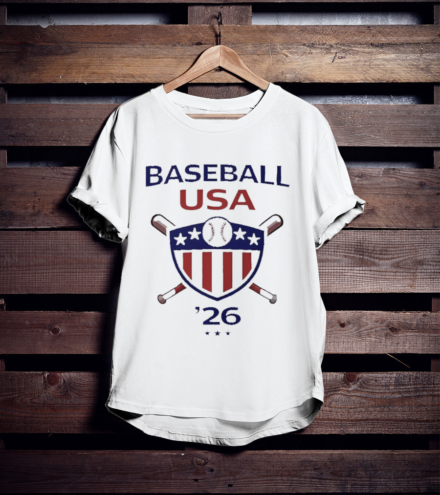USA Baseball '26 Classic Stars And Stripes T-Shirt