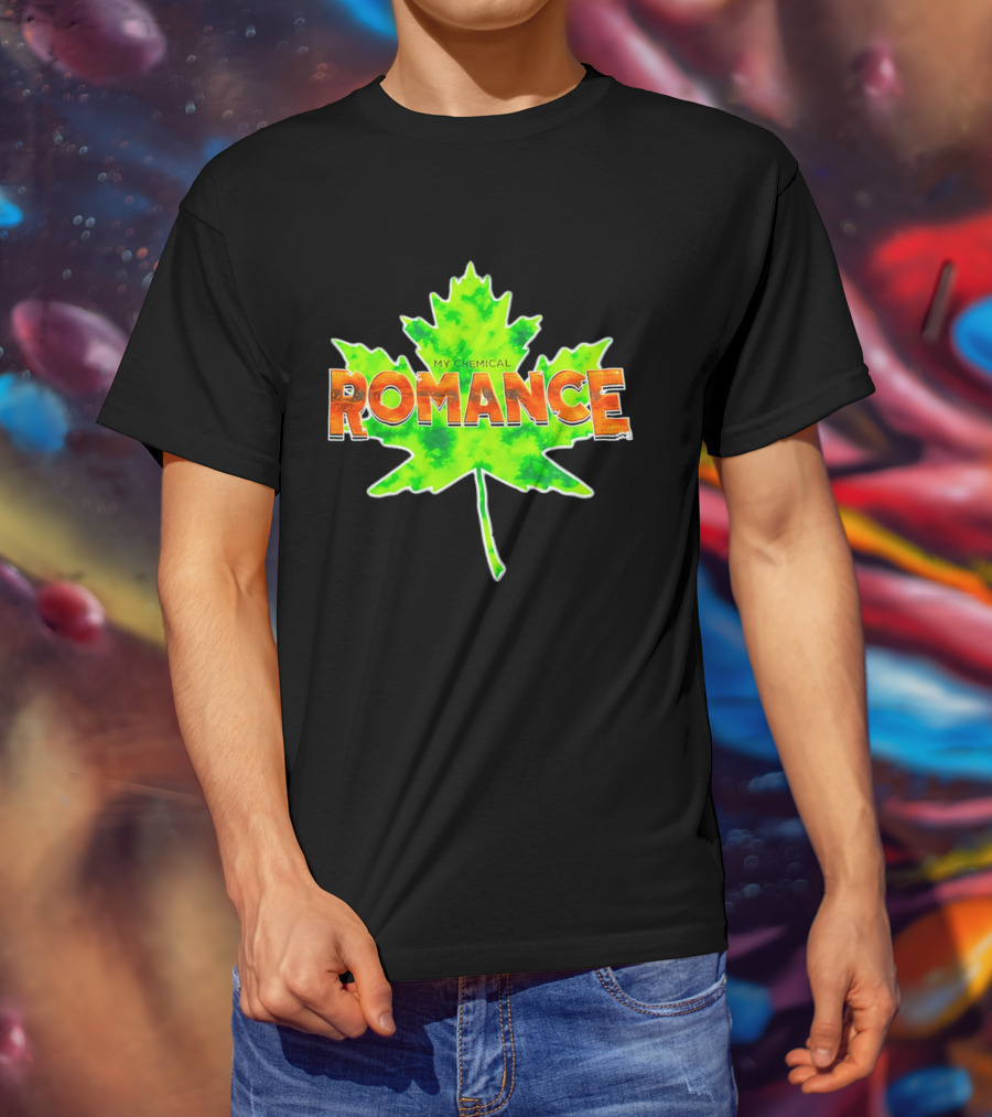My Chemical Romance Maple Leaf Bright T-Shirt