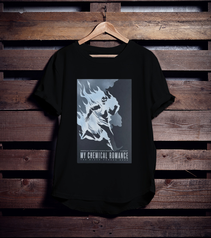 My Chemical Romance The Black Parade 2026 Nashville Nissan Stadium 13 August T-Shirt