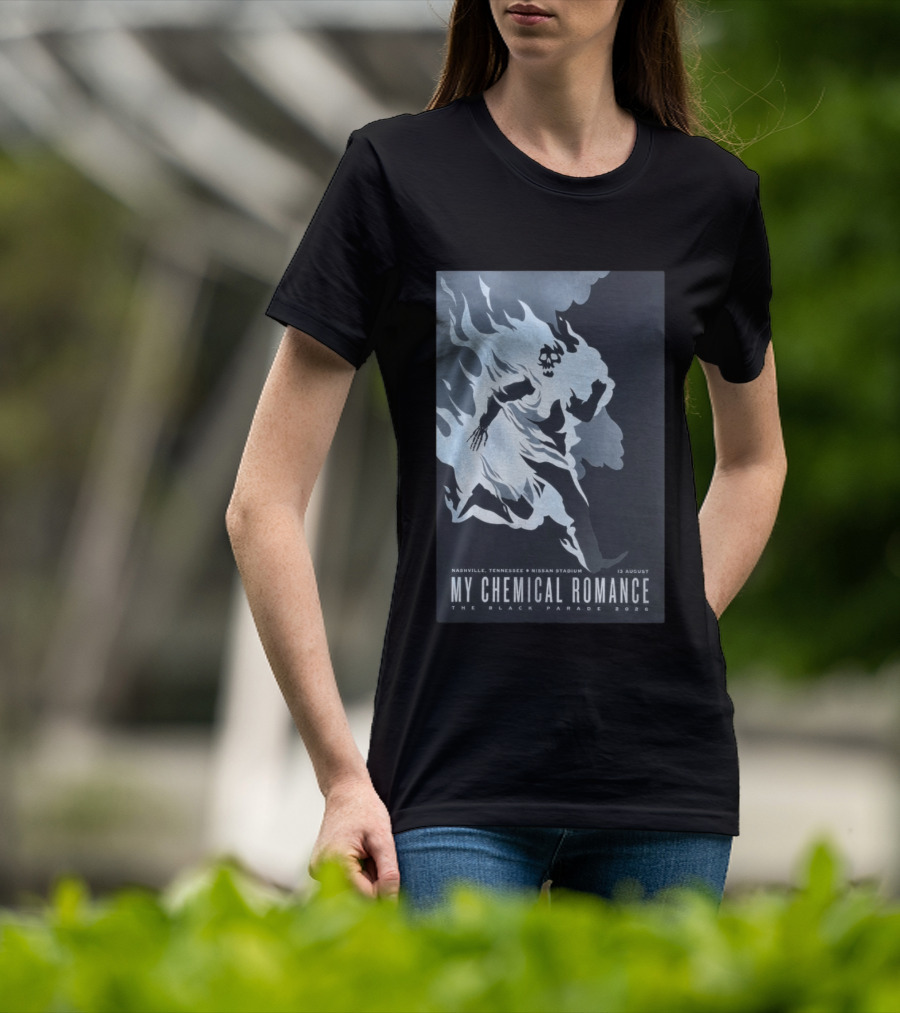 My Chemical Romance The Black Parade 2026 Nashville Nissan Stadium 13 August T-Shirt