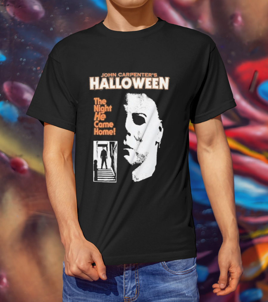 John Carpenter's Halloween The Night He Came Home T-Shirt