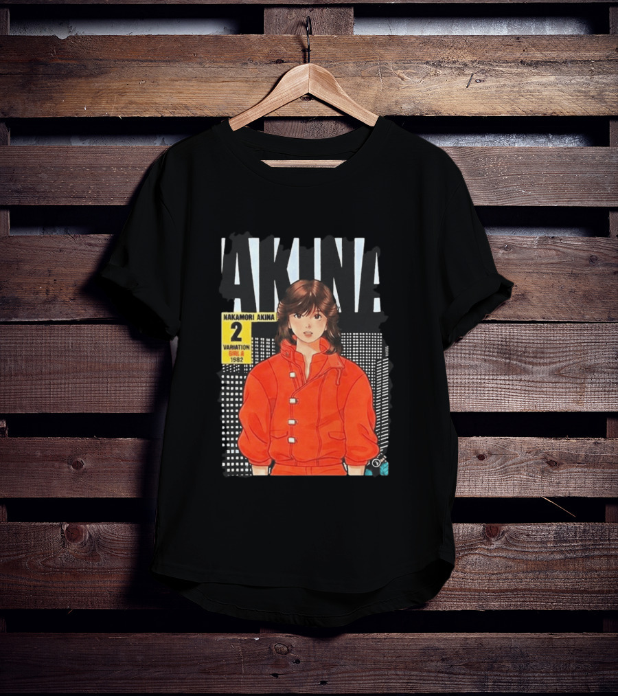 Nakamori Akina Variation Girl 2 1982 Anime Manga T-Shirt