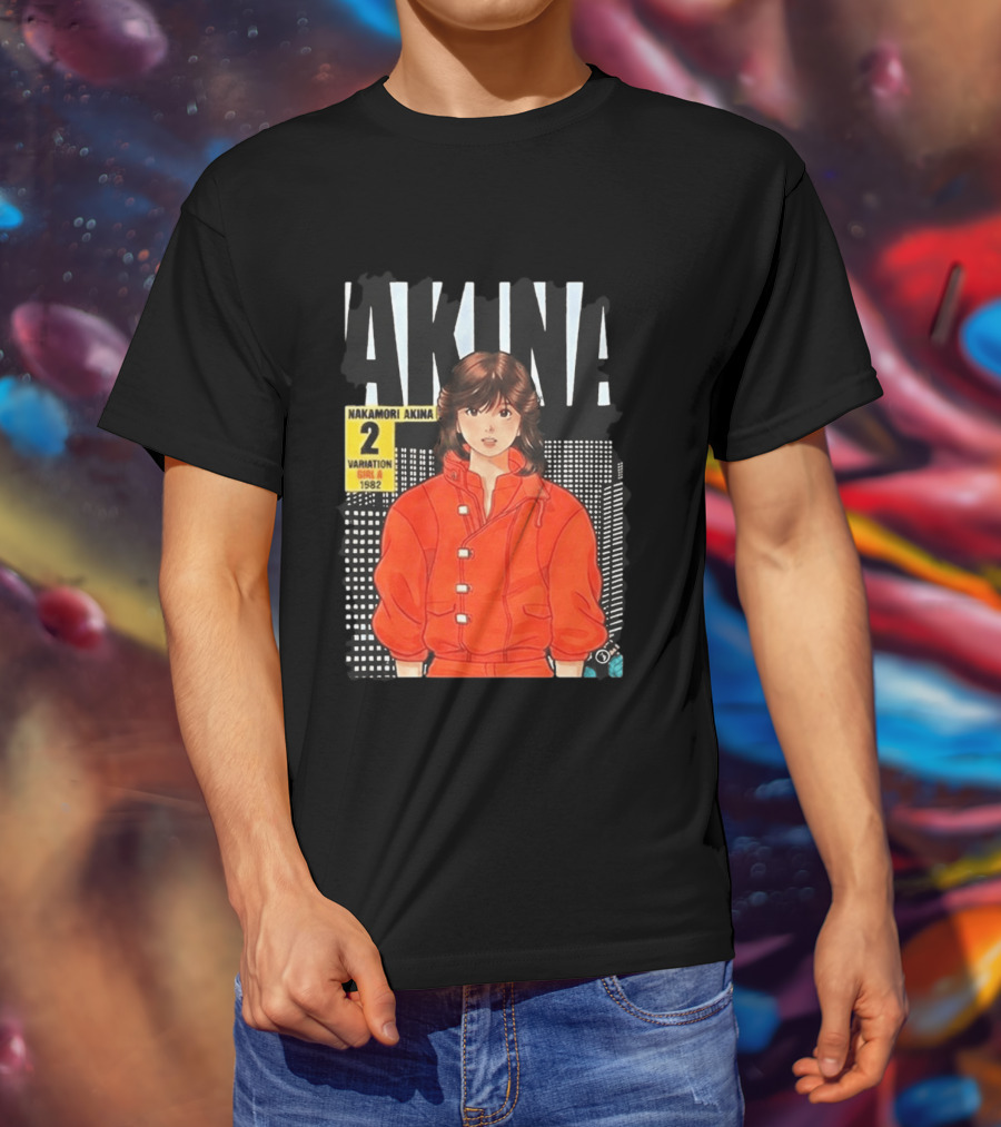 Nakamori Akina Variation Girl 2 1982 Anime Manga T-Shirt