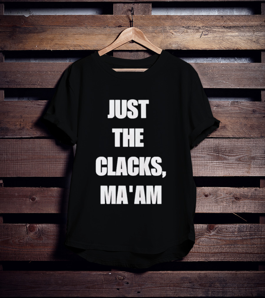 Just The Clacks Ma'am Terry Pratchett Discworld T-Shirt