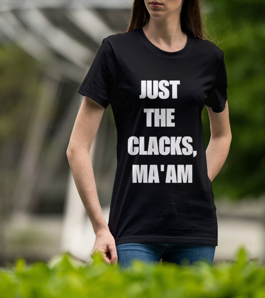 Just The Clacks Ma'am Terry Pratchett Discworld T-Shirt