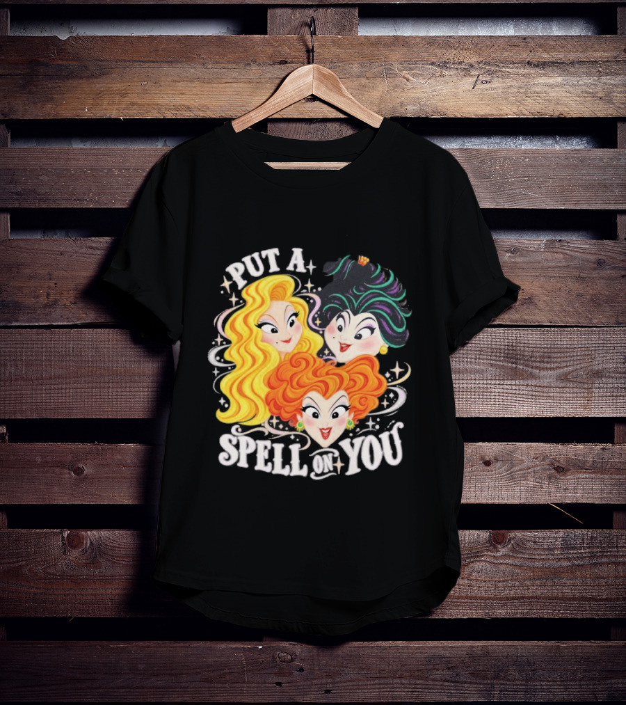 Hocus Pocus I Put A Spell On You Halloween Trio T-Shirt