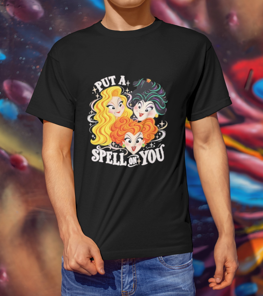 Hocus Pocus I Put A Spell On You Halloween Trio T-Shirt