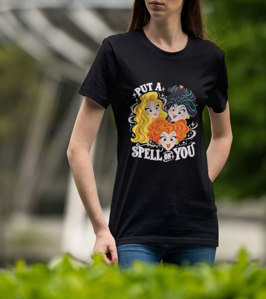 Hocus Pocus I Put A Spell On You Halloween Trio T-Shirt