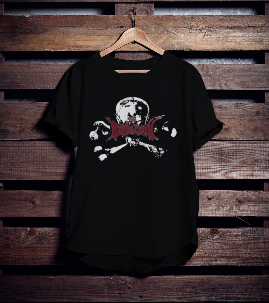 Loma Vista Recordings Denzel Curry Skull Crossbones Red X T-Shirt