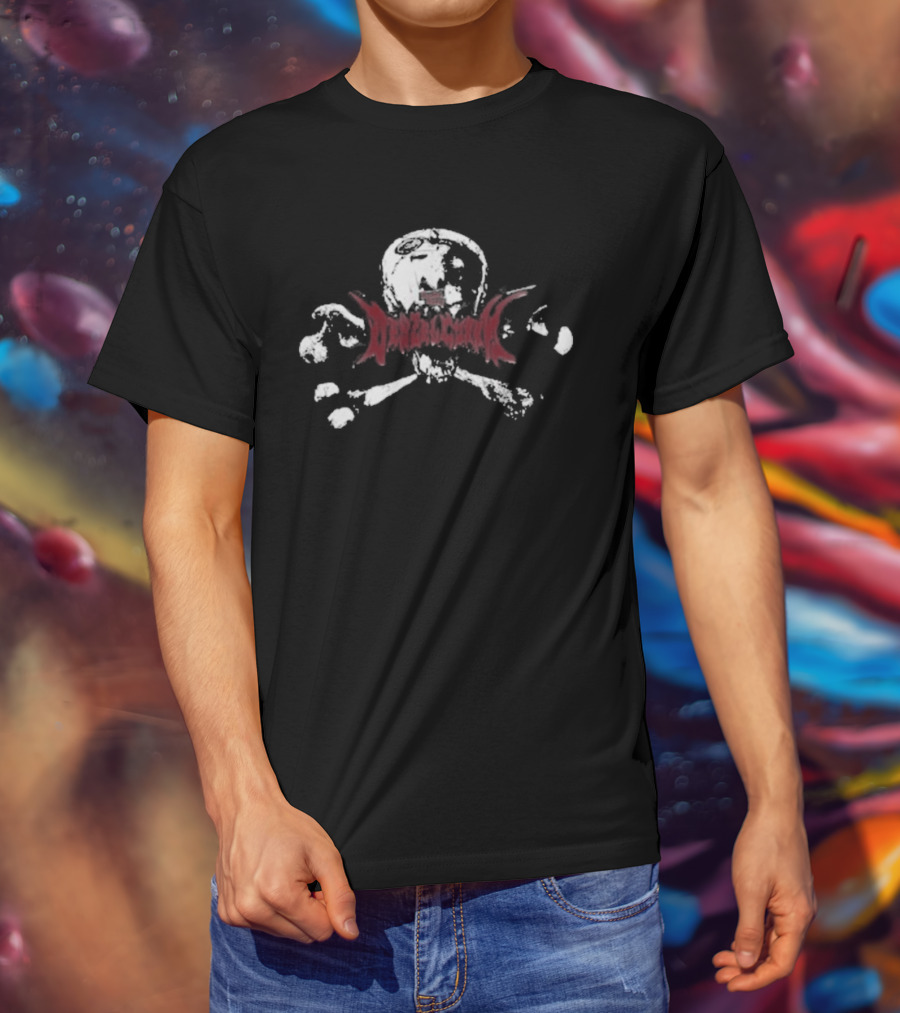 Loma Vista Recordings Denzel Curry Skull Crossbones Red X T-Shirt