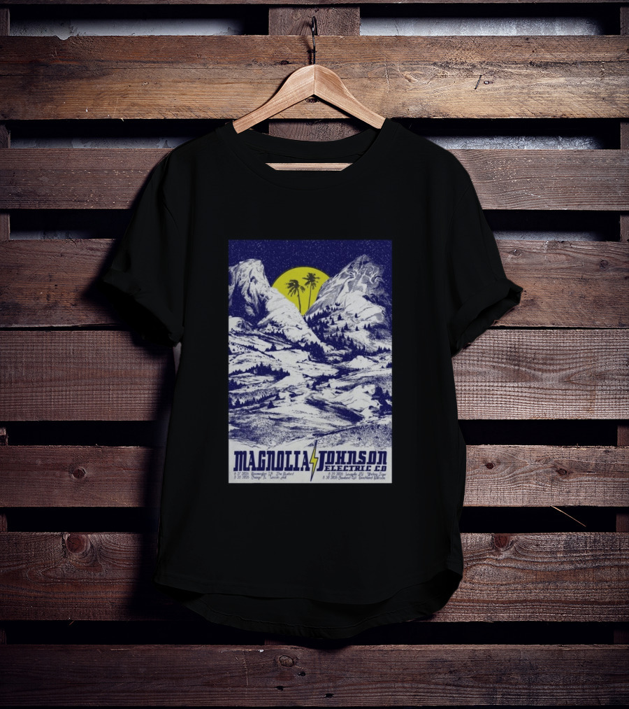 Magnolia Johnson Electric Co Tour 2026 Bloomington Chicago Lincoln Hall Louisville Bowling Green T-Shirt