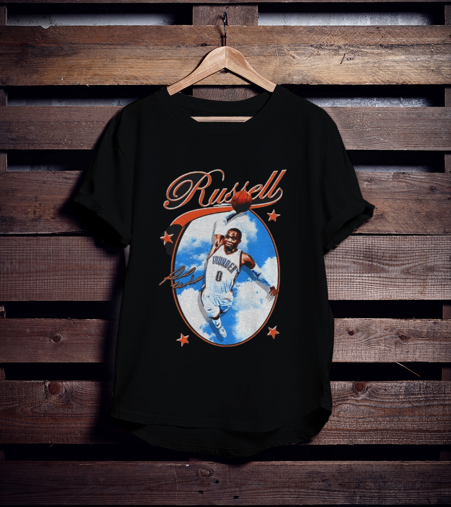 Russell Westbrook Thunder Basketball Legend T-Shirt
