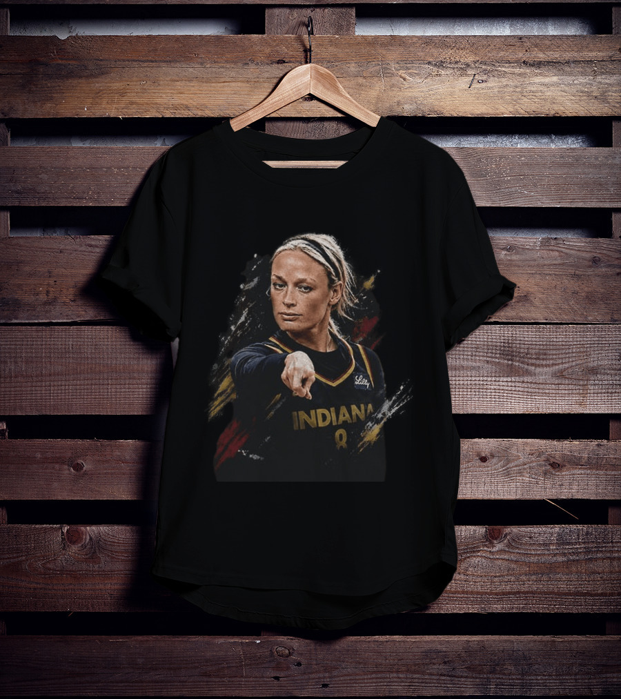Indiana Basketball Sophie Cunningham Pointing Gesture 8 Jersey T-Shirt