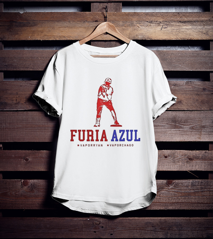 Acereros De Monclova La Furia Azul 2026 Hashtag Baseball Player T-Shirt