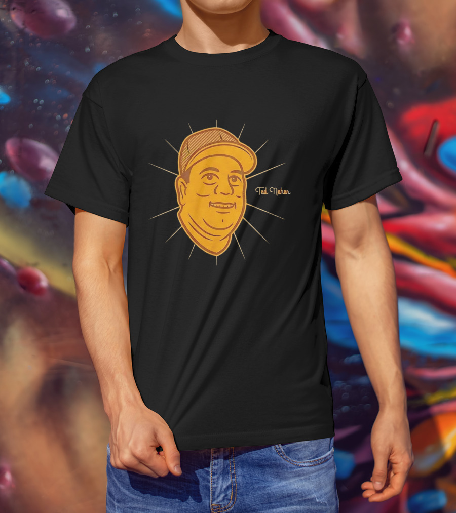 Ted Neher San Diego Padres Big Head MLB T-Shirt