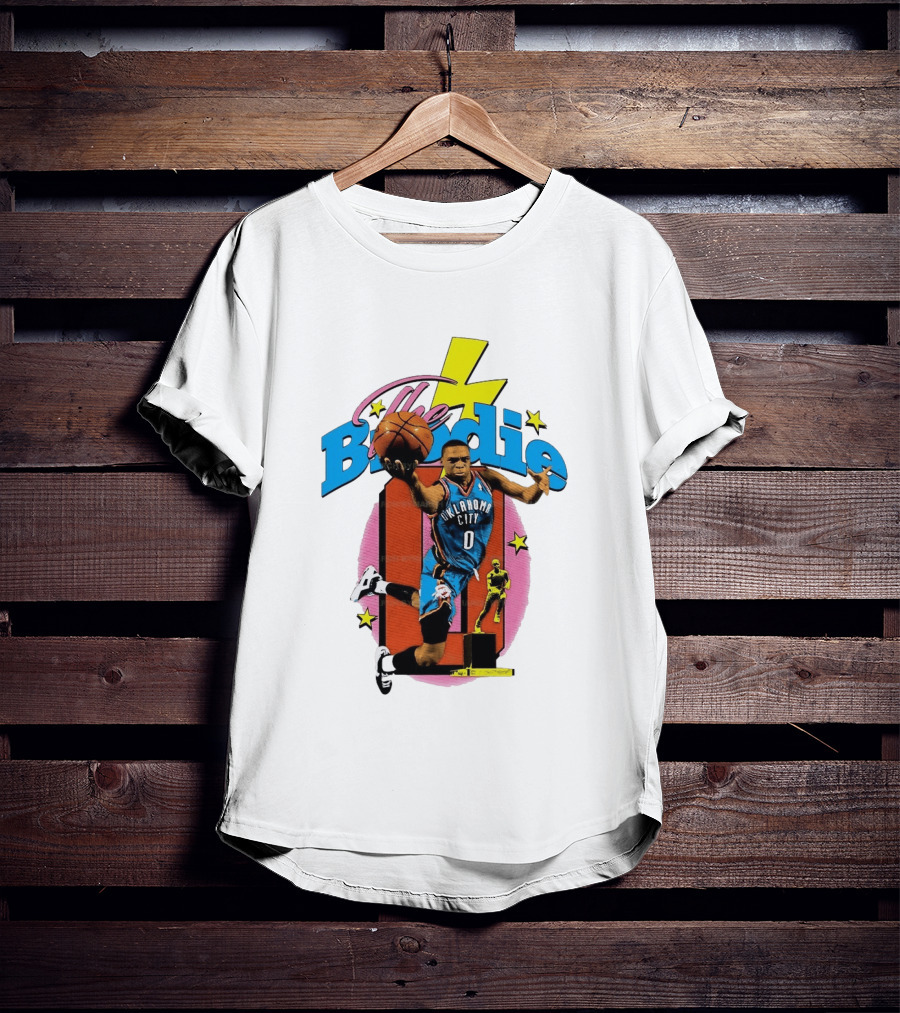Russell Westbrook The Brodie Oklahoma City Thunder NBA Basketball T-Shirt