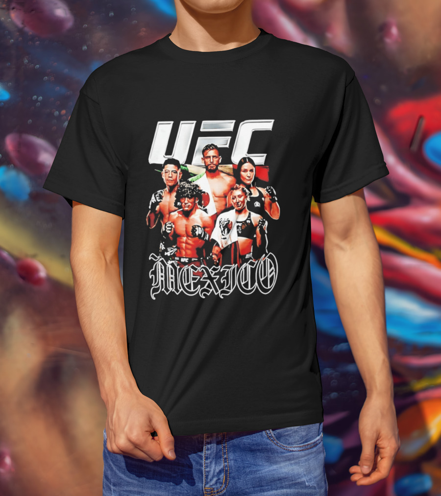 UFC Mexico Noche Fighters Collection Quasar T-Shirt