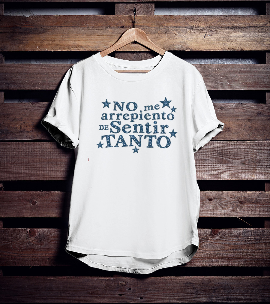 Karol G No Me Arrepiento De Sentir Tanto Stars T-Shirt