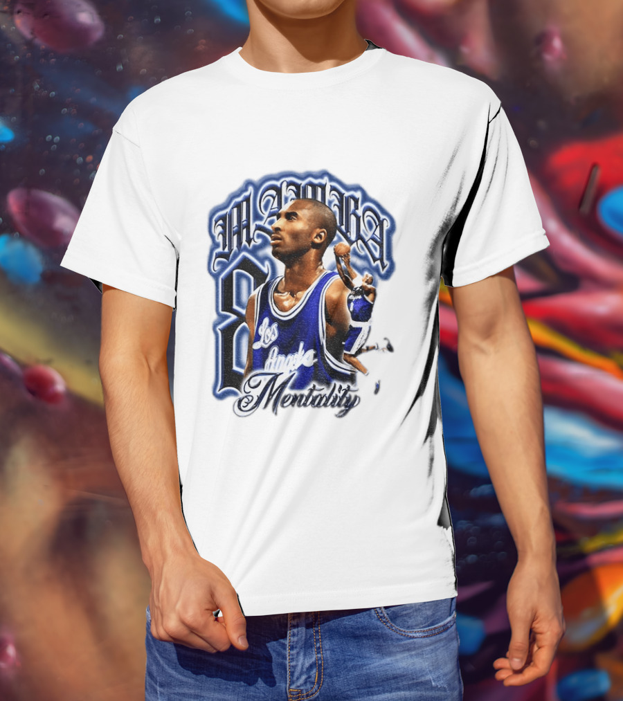Kobe Bryant Mamba Mentality Los Angeles 8 Basketball T-Shirt