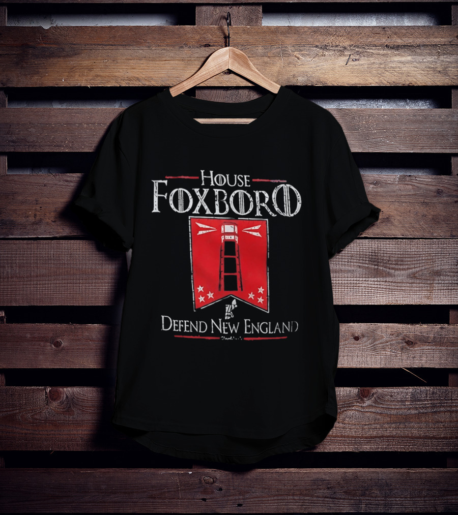 House Foxboro Defend New England Patriots Football New England Patriots Football T-Shirt