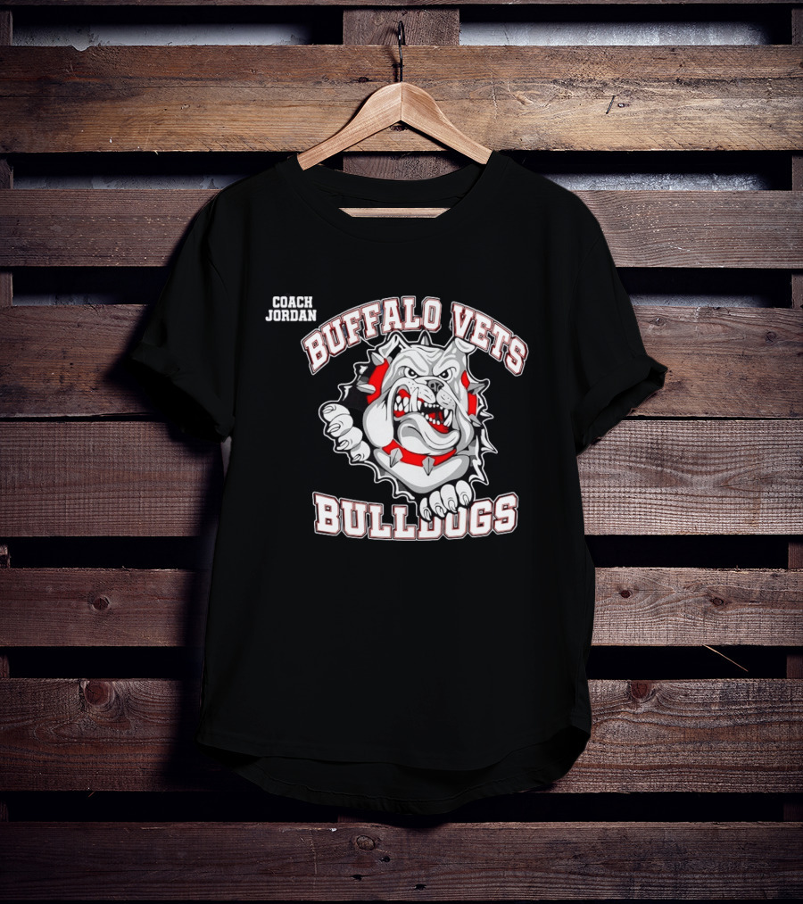 Buffalo Vets Bulldogs Coach Jordan T-Shirt
