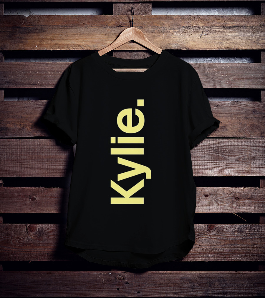 Kylie Minogue Vertical Yellow Kylie T-Shirt