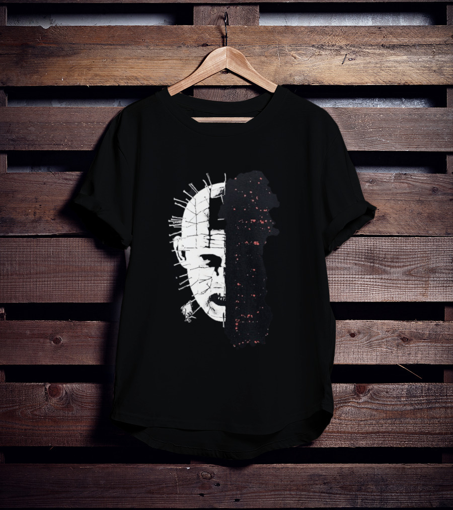 Halloween Horror Nights 2026 Hellraiser Pinhead Split T-Shirt