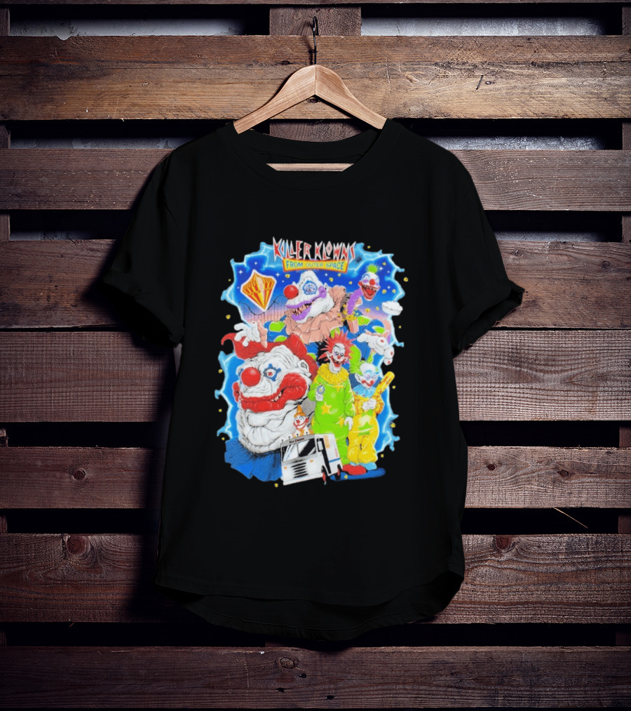 Killer Klowns From Outer Space Halloween Horror Nights 2026 Theme Park Journey T-Shirt