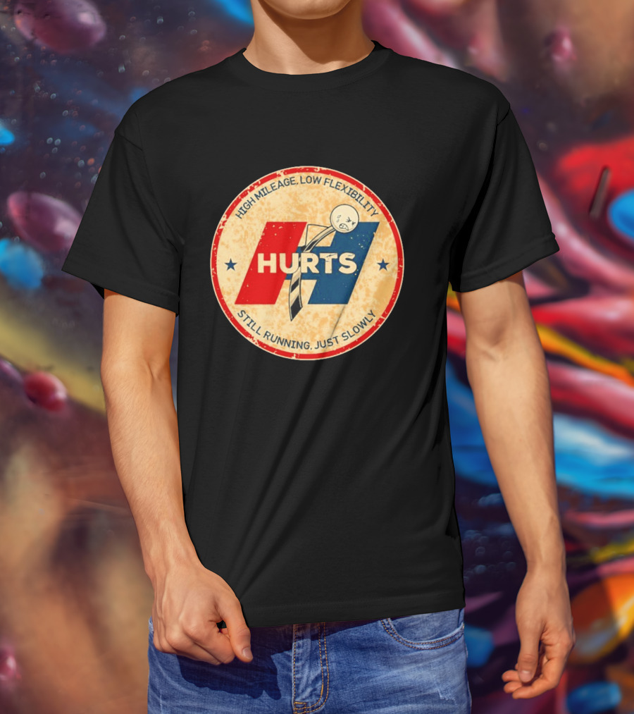 High Mileage Low Flexibility Hurts Still Running Just Slowly T-Shirt
