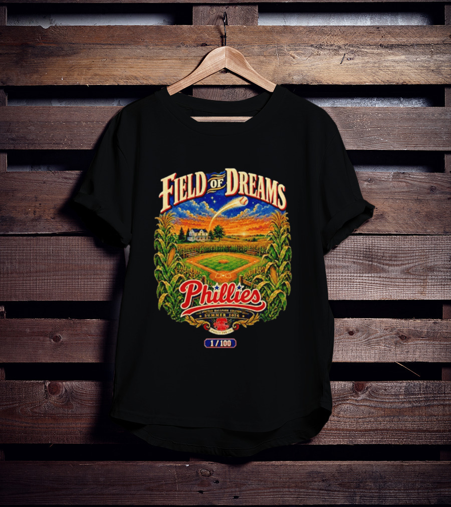 Field Of Dreams Phillies Limited Ballpark Edition Summer 2026 1/100 T-Shirt