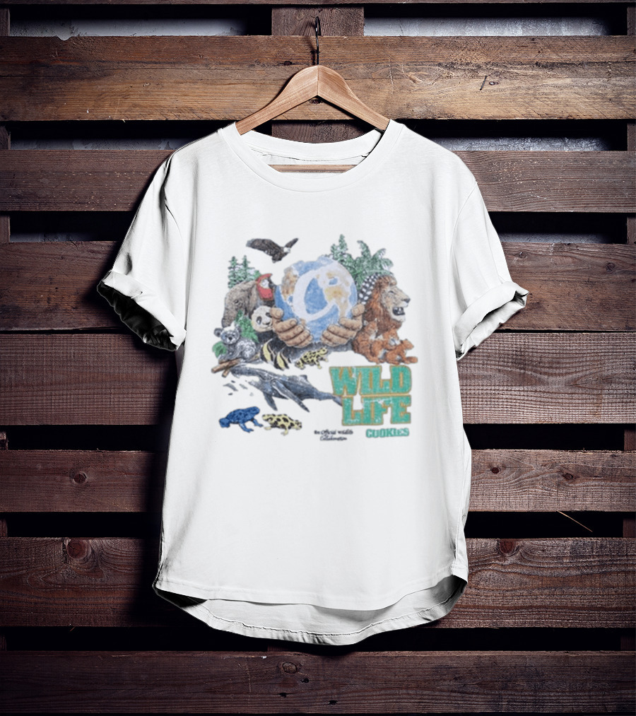 Wildlife World Cookies Animals And Nature Conservation T-Shirt