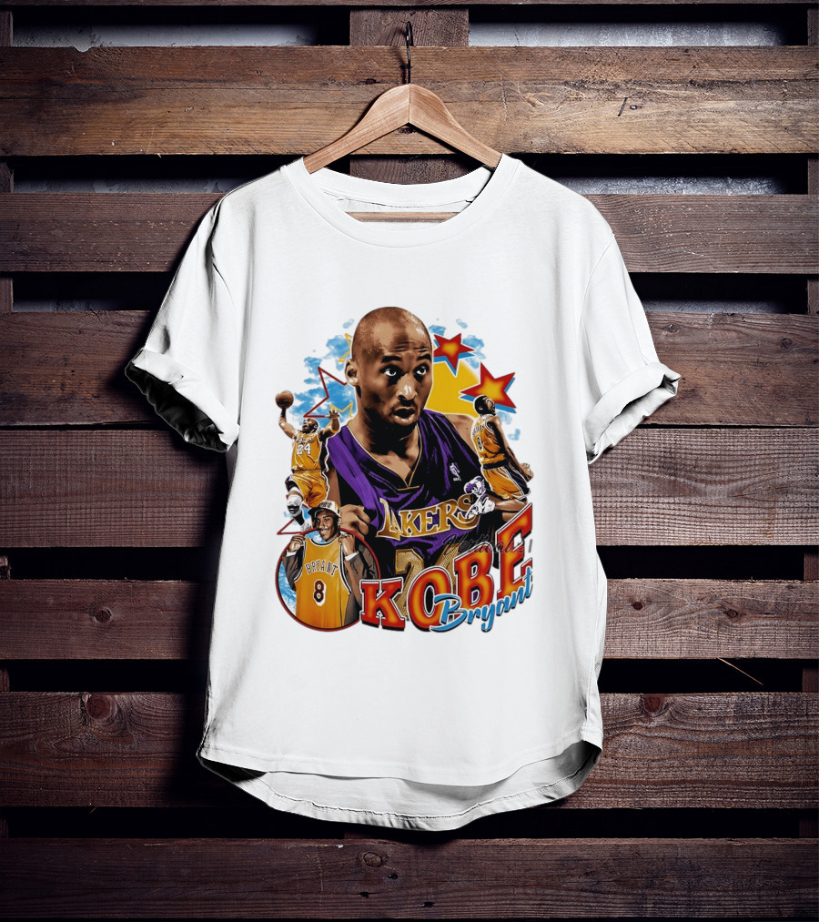 Kobe Bryant Lakers NBA Legendary Player Number 8 And 24 T-Shirt