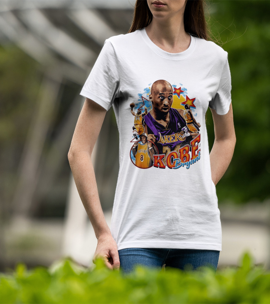Kobe Bryant Lakers NBA Legendary Player Number 8 And 24 T-Shirt