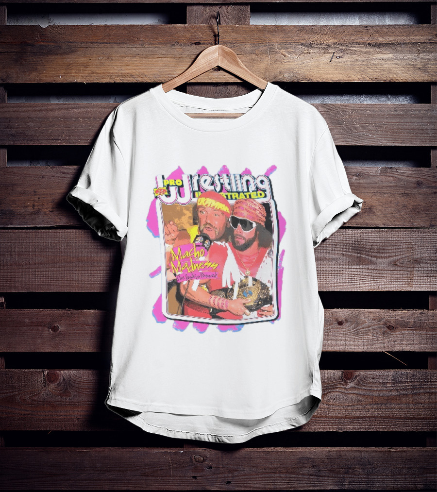 Pro Wrestling Illustrated Macho Madness The Torch Is Passed T-Shirt