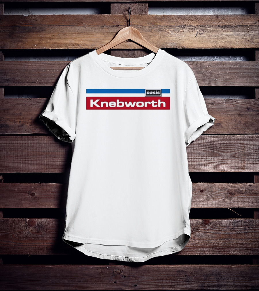 Oasis Knebworth Classic Concert Souvenir T-Shirt