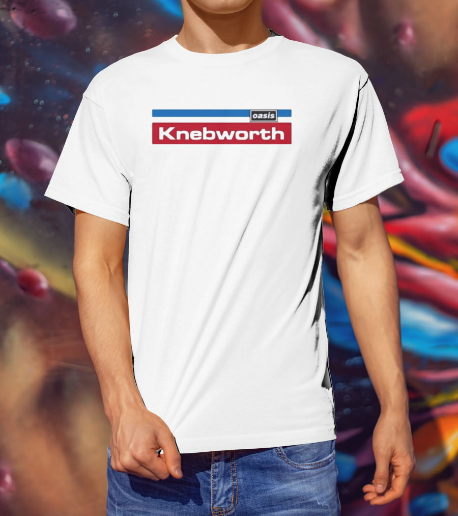 Oasis Knebworth Classic Concert Souvenir T-Shirt