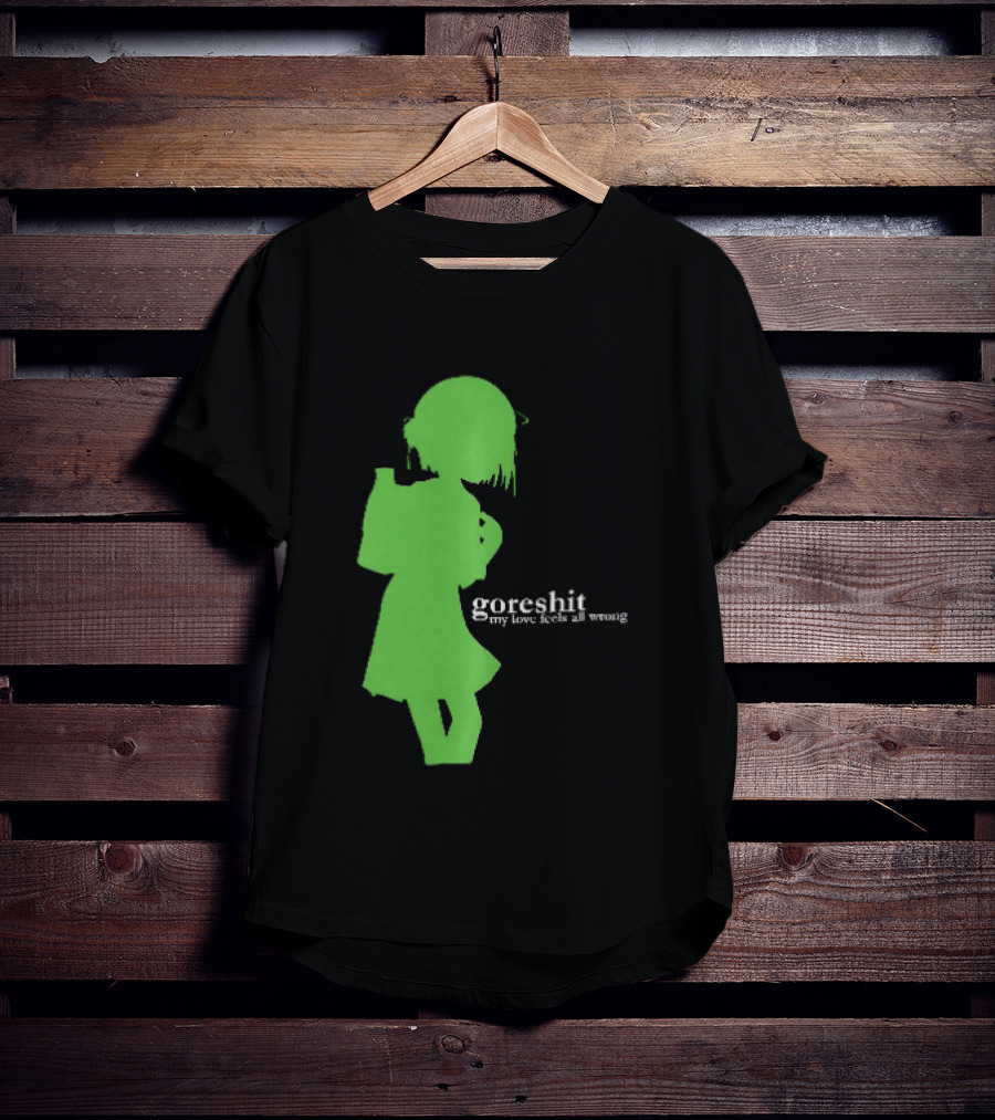 Goreshit My Love Feels All Wrong Anime T-Shirt
