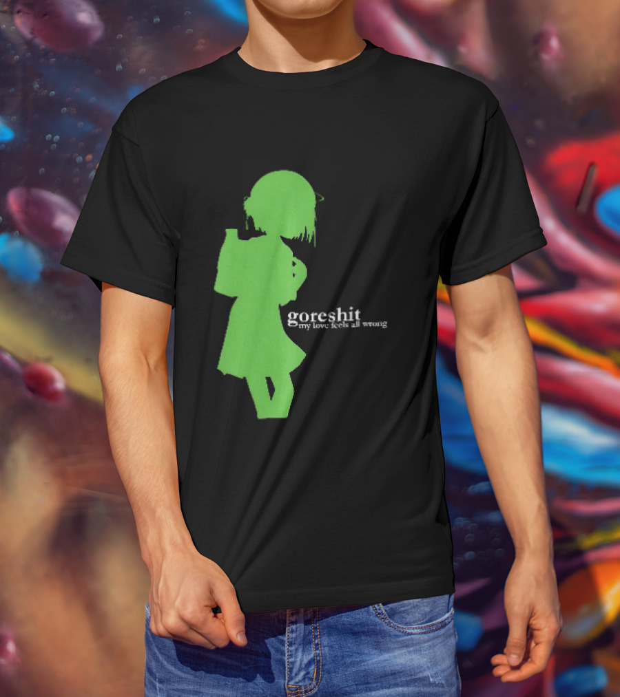 Goreshit My Love Feels All Wrong Anime T-Shirt