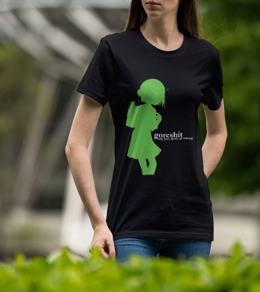 Goreshit My Love Feels All Wrong Anime T-Shirt