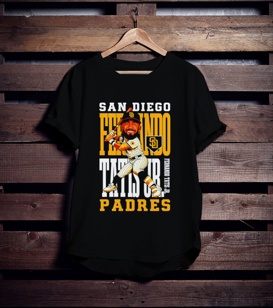 San Diego Padres Fernando Tatis Jr Iconic Baseball Star T-Shirt