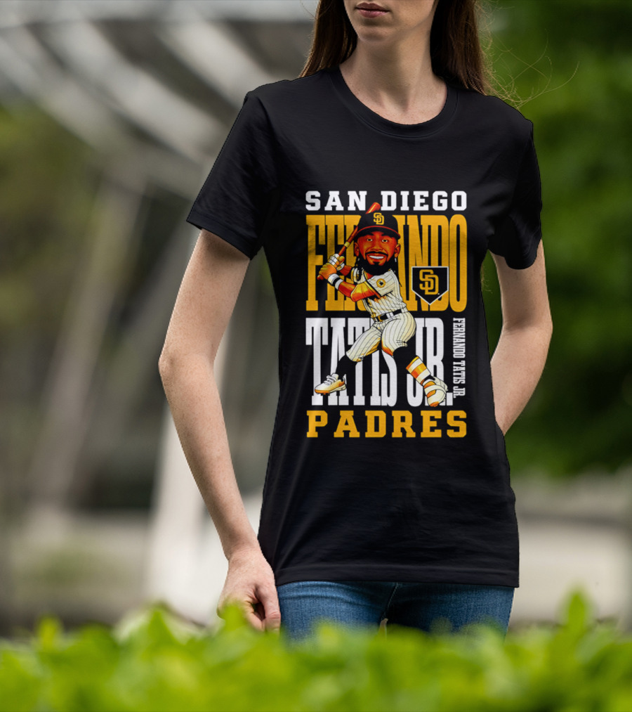 San Diego Padres Fernando Tatis Jr Iconic Baseball Star T-Shirt