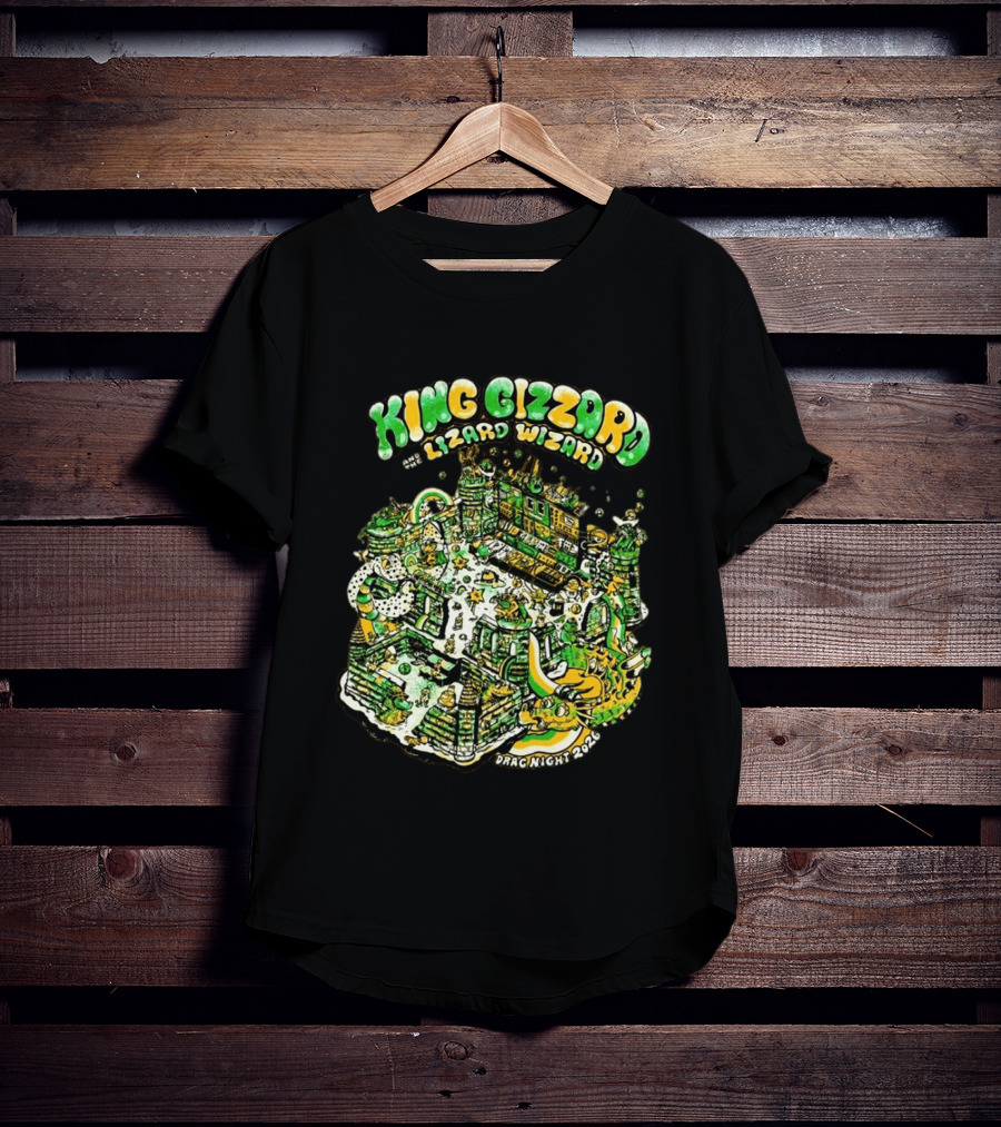 King Gizzard And The Lizard Wizard Drag Night 2026 Festival King Gizzard Stage T-Shirt