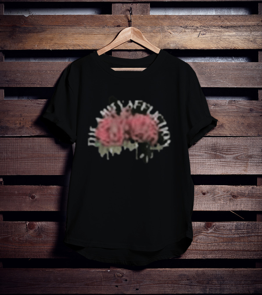 The Amity Affliction Us The Spring Horizons Tour Floral T-Shirt