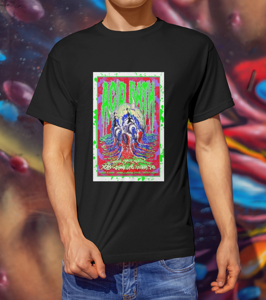 Acid Bath Job Nunemacher Pioneer Courthouse Square Portland Oregon August 16 2026 T-Shirt